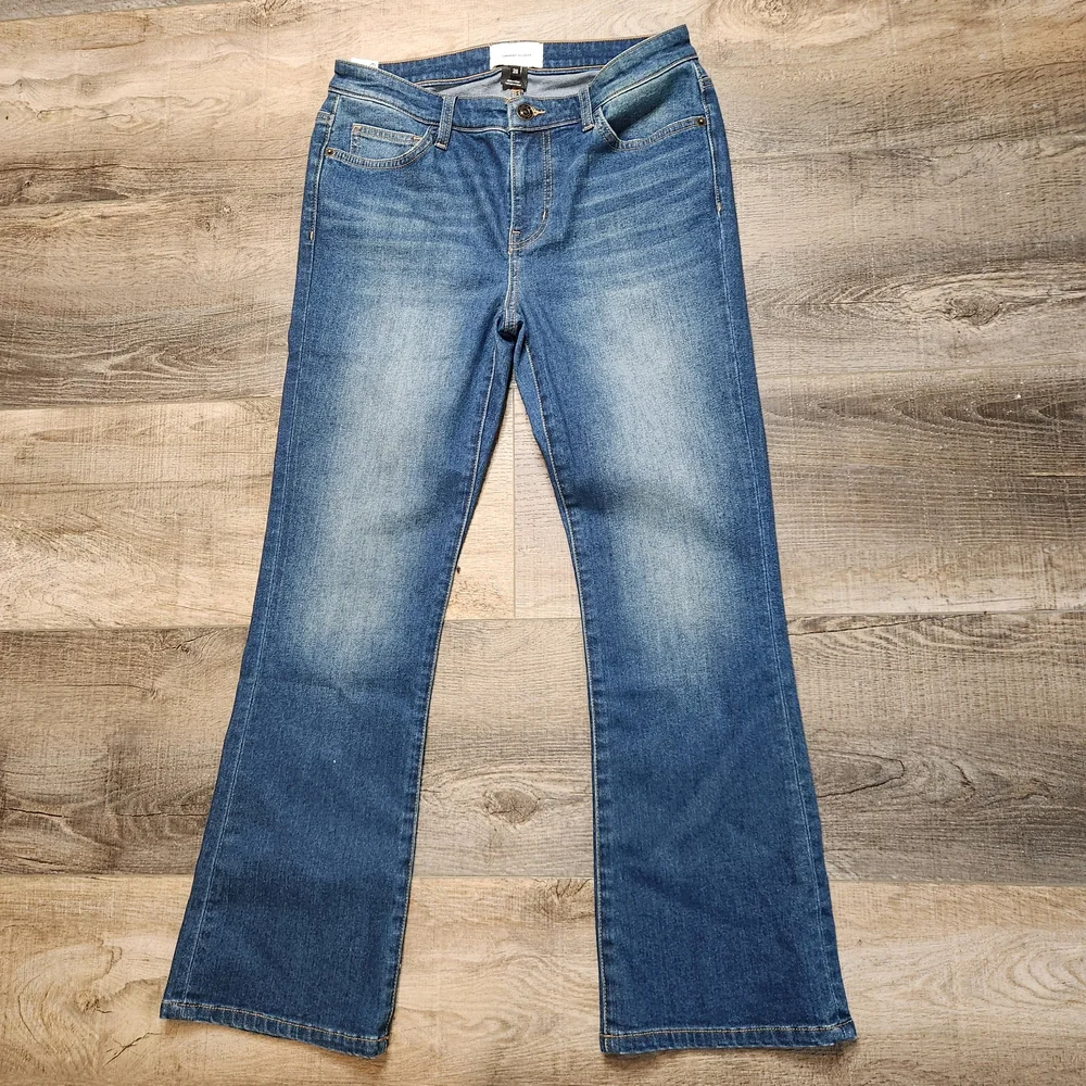Current/Elliott The Lou 10:15 95 Boot‎ Cut Dark Blue Jeans SIZE: 29